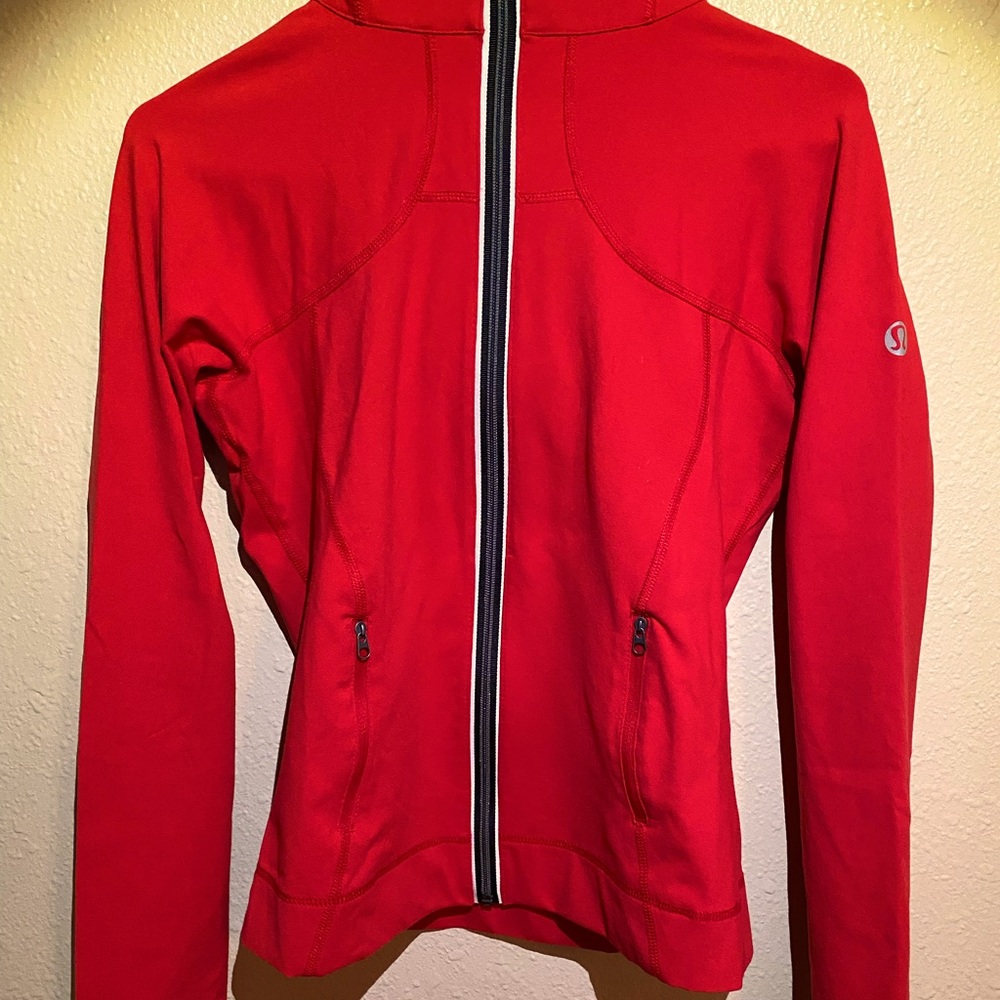 Lululemon Red Jacket (8) #fitness